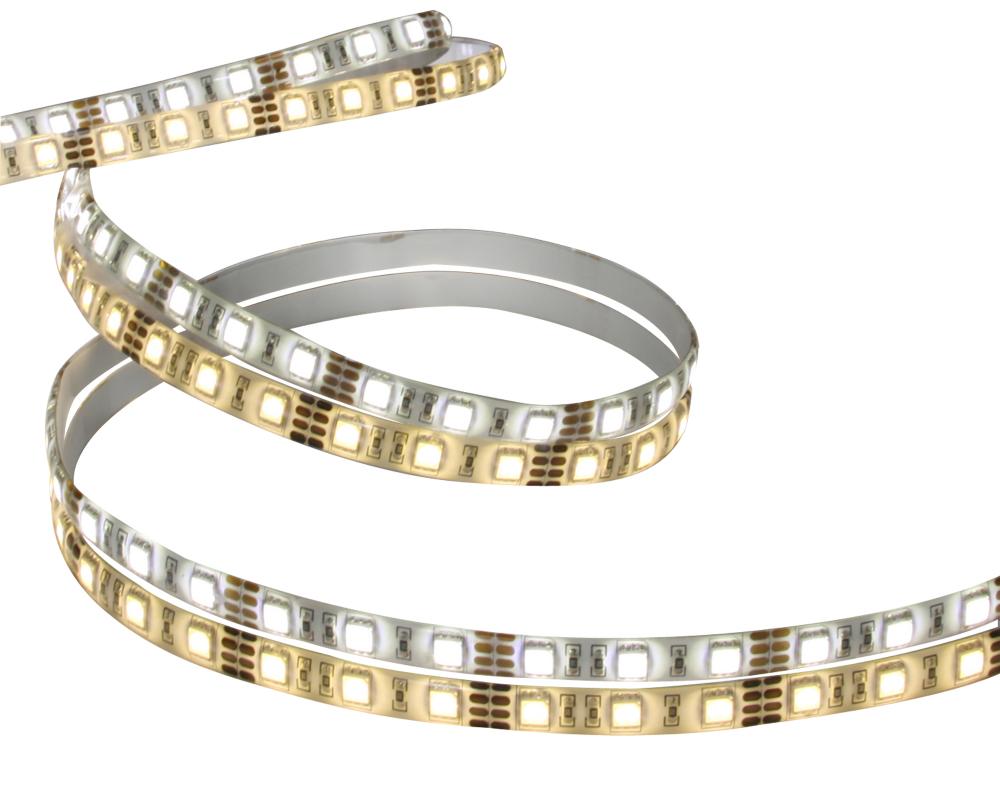 Bright White 5000 Kelvin 30 Jacketed LEDs Per Meter Flexform Tape Light Kit